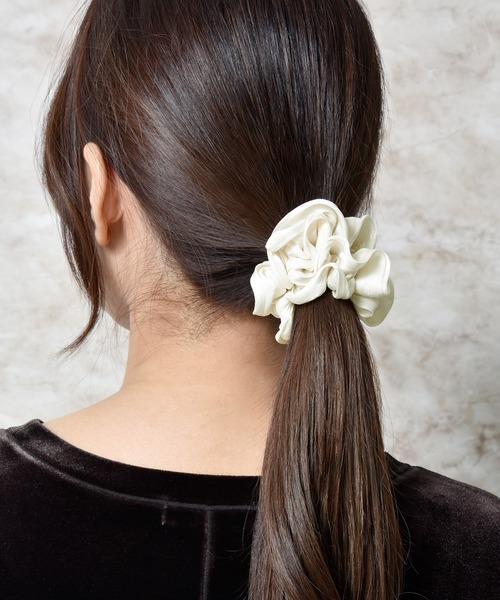 Flowering（フラワーリング） シュシュ 光沢ラメ/シュシュ : ZOZOTOWN