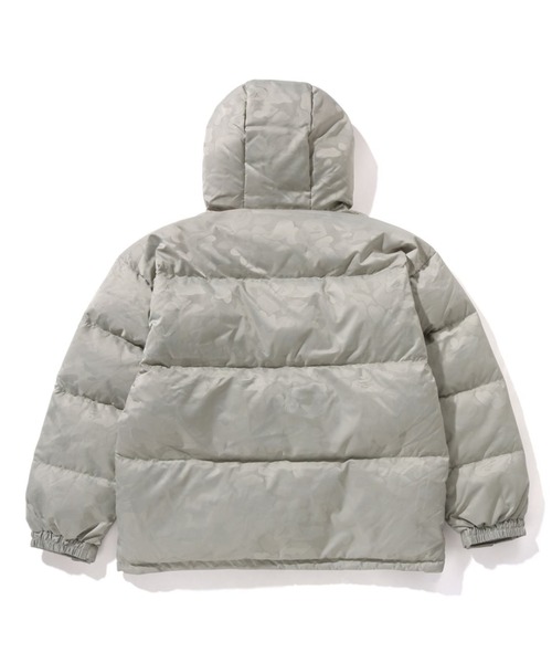 A Bathing Ape グレー ダウンジャケット Lサイズ A BATHING APE（アベイシングエイプ） ダウンジャケット ダウン SOLID