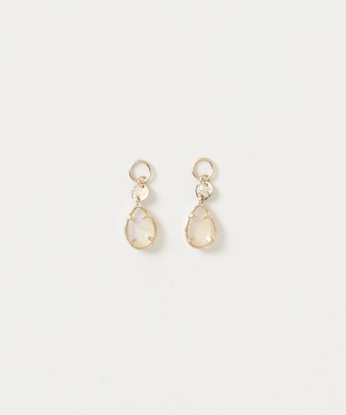 agete　チャーム agete（アガット） チャーム シルバールビーピアスチャーム(片耳用