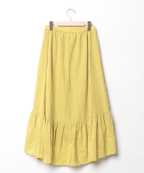 「Droite lautreamont」 スカート - イエロー レディース_画像2