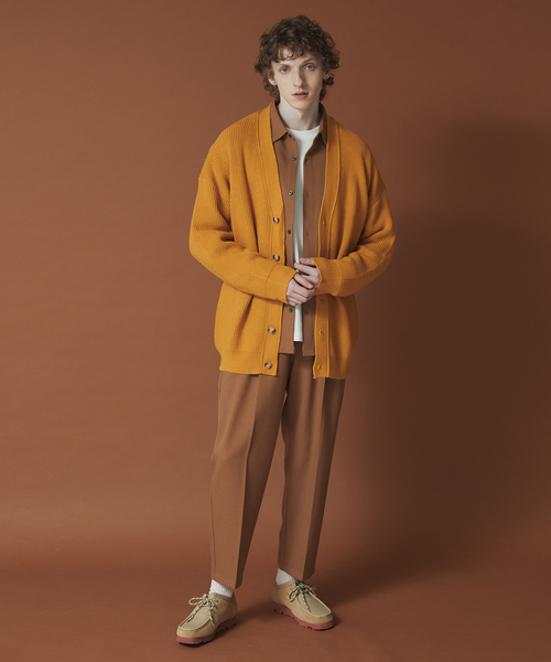 「MYSELF ABAHOUSE」 長袖シャツ 46 チャコールグレー メンズ_画像2