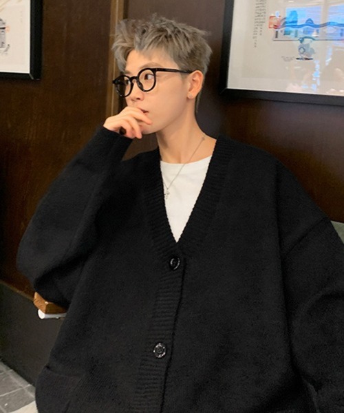 NOWLE（ノウル） カーディガン 「NOWLE」ミドルゲージ ニット