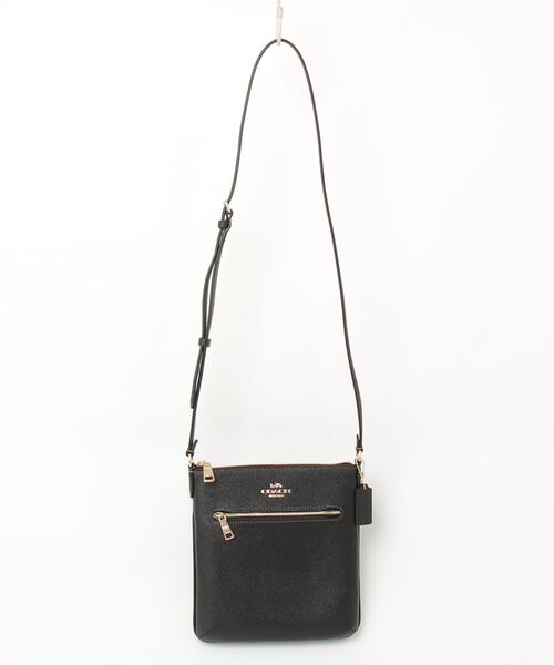 COACH（コーチ） ワンポイントショルダーバッグ - ブラック レディース