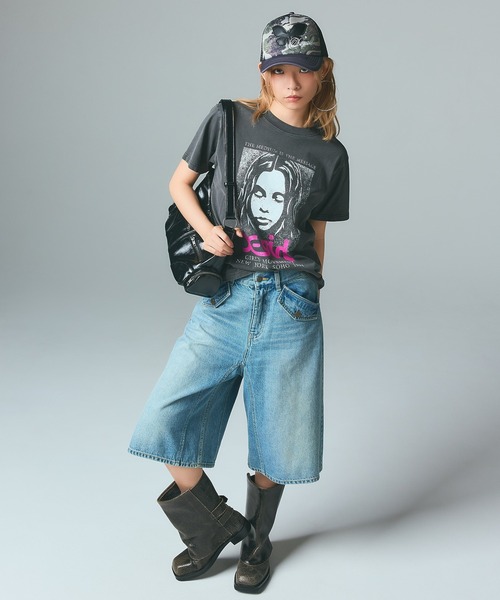 X-girl（エックスガール） ショルダーバッグ バッグ DOUBLE ZIP FAUX