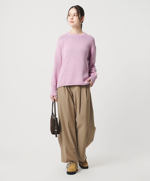 BEAUTY＆YOUTH UNITED ARROWS ニット セーター フェード クルーネック