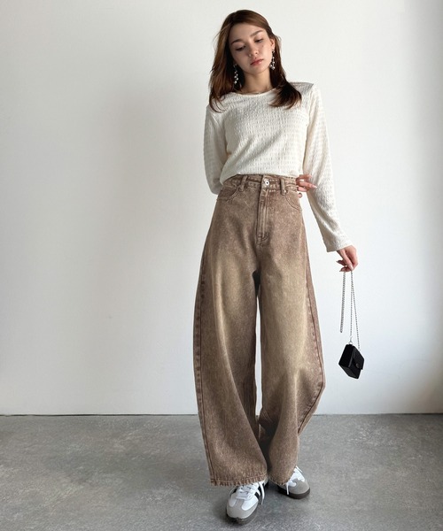 「classicalelf」 デニムパンツ SMALL ブラック レディース_画像8