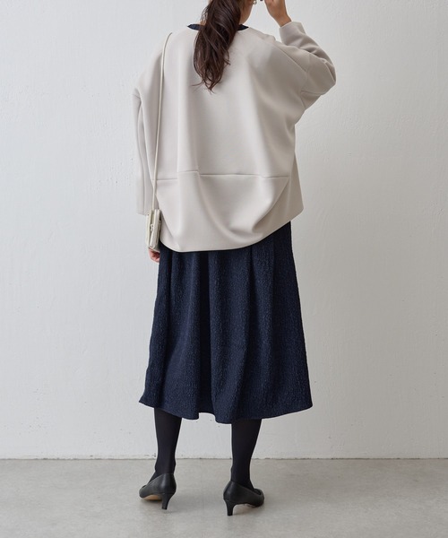 BEARDSLEY（ビアズリー） ノーカラージャケット 0 ベージュ レディース