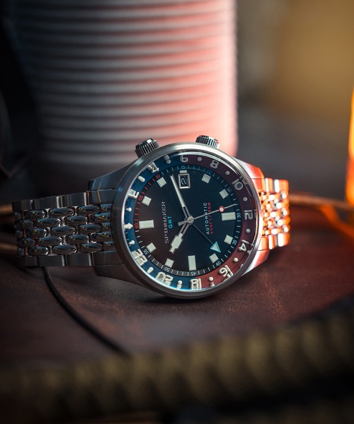 腕時計 SPINNAKER/スピニカー BRADNER GMT AUTOMATIC 腕時計 SPN-SP512155 メンズ メンズの画像