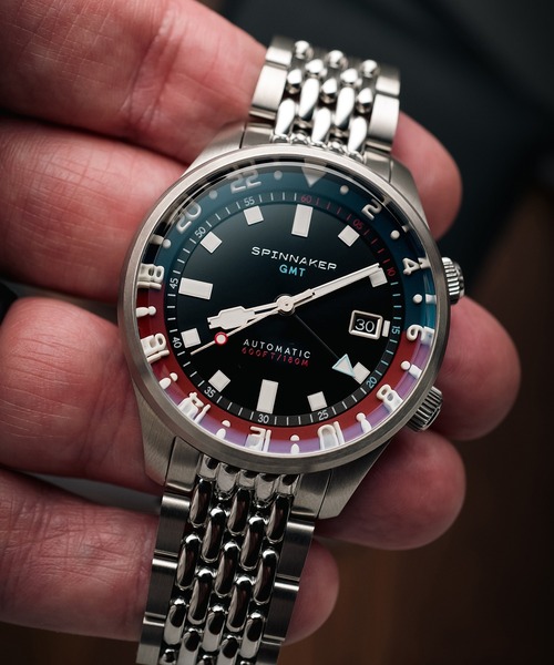 腕時計 SPINNAKER/スピニカー BRADNER GMT AUTOMATIC 腕時計 SPN-SP512155 メンズ メンズの画像