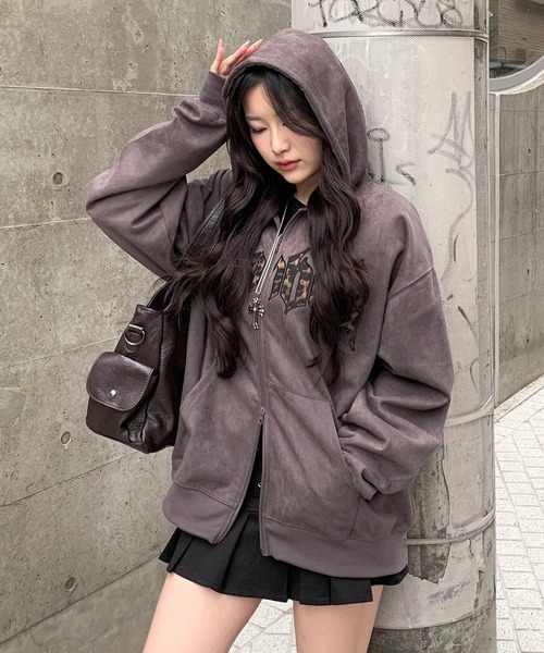 服/ファッション パーカー レディース deux amour パーカー 前ジップパーカー レディース : ZOZOTOWN Yahoo