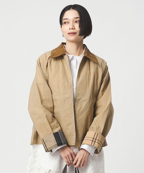 【ほぼ新品】Barbour 2026 Catlin ジャケット ベージュ Barbour/barbour Catlin ノンワックス ジャケット｜Daytona Park