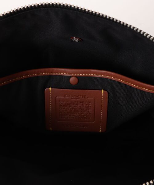 【りん様】新品未使用!! COACH nylon bag ポーチケース付 COACH（コーチ） ショルダーバッグ ドミノ ファイル バッグ メンズ
