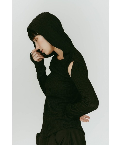 Knuth Marf（クヌースマーフ） tシャツ hooded jacquard top