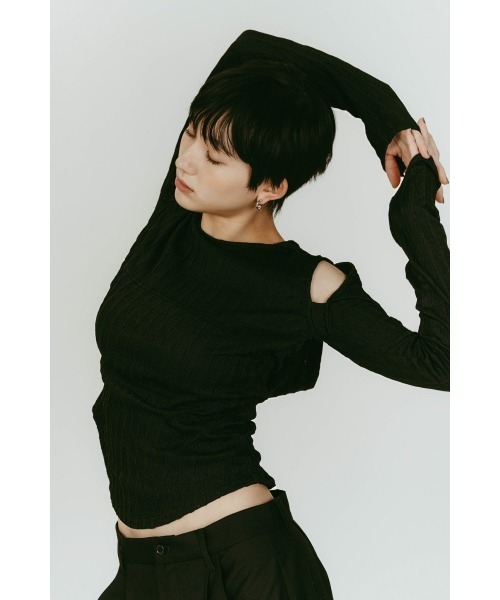 Knuth Marf（クヌースマーフ） tシャツ hooded jacquard top
