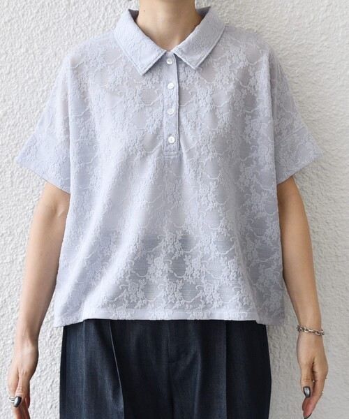 SHIPS（シップス） tシャツ 半袖 「WEB限定」「手洗い可能」シアー