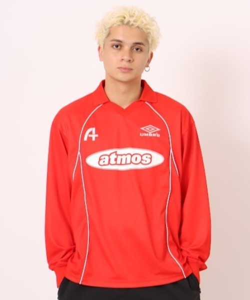 「atmos」 長袖Tシャツ「UMBROコラボ」 L ブラック メンズ_画像3