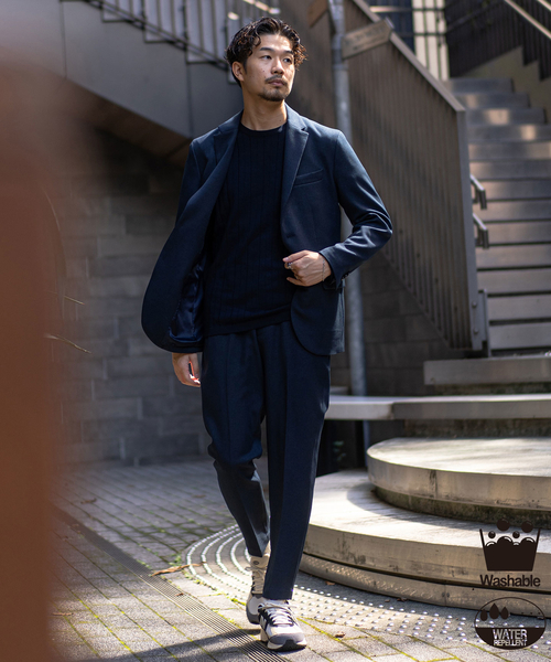 「417 EDIFICE」 セットアップ LARGE ブラウン メンズの画像
