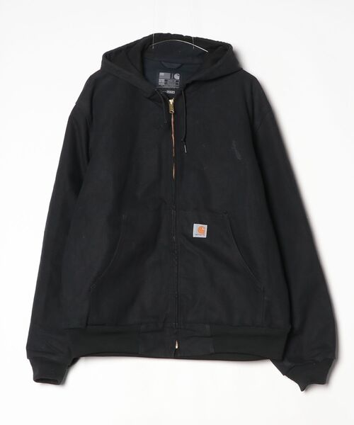 Carhartt カーハートジップパーカー　XL ブラック Carhartt（カーハート） ジップアップパーカー LARGE ブラック メンズ