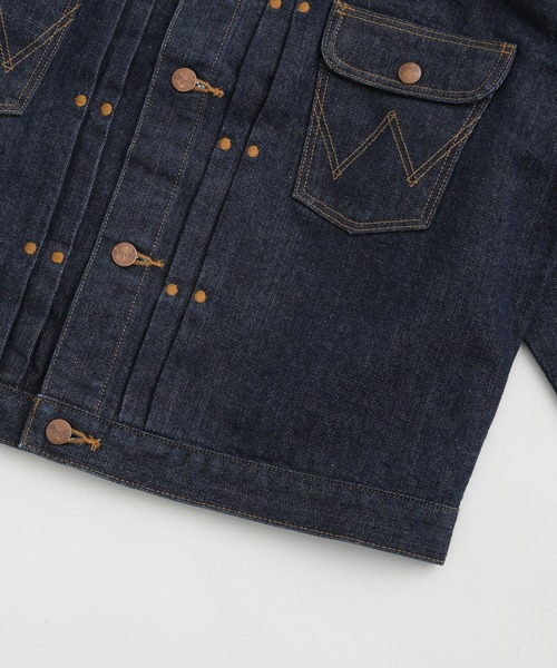 Wrangler ラングラー デニムジャケット　フェード　ハチノス　日本製　M Wrangler（ラングラー） デニムジャケット M ブラック メンズ