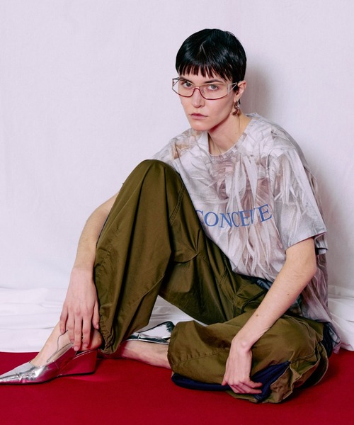 MAISON SPECIAL（メゾンスペシャル） tシャツ 「PRE-ORDER」Fabric
