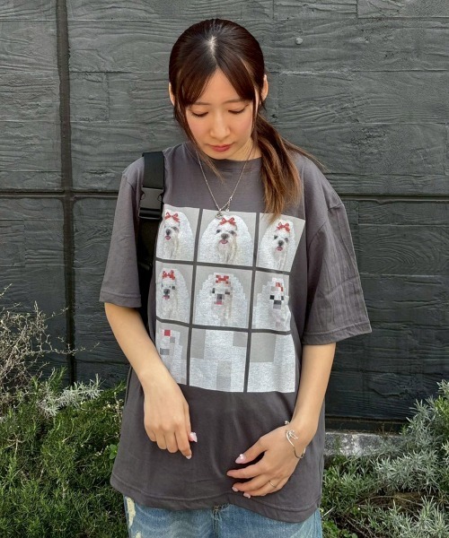Candy Stripper（キャンディーストリッパー） tシャツ SHIH TZU LOW