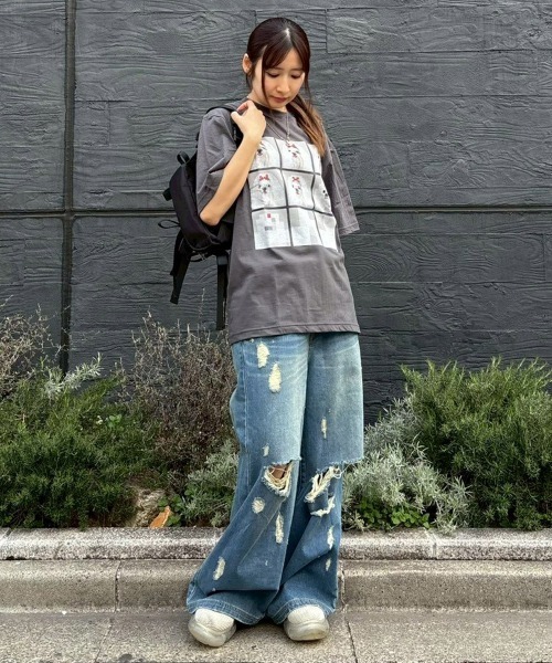 Candy Stripper（キャンディーストリッパー） tシャツ SHIH TZU LOW