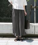 ワイドパンツ パンツ イージーガウチョパンツ ...の詳細画像1