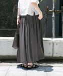 ワイドパンツ パンツ イージーガウチョパンツ ...の詳細画像4