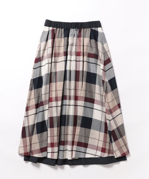 チェックチュールスカート（BLUE LABEL CRESTBRIDGE／ファッション）の