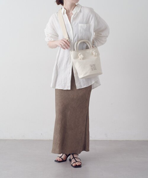 russet（ラシット） トートバッグ ロープハンドル2WAYミニトートバッグ