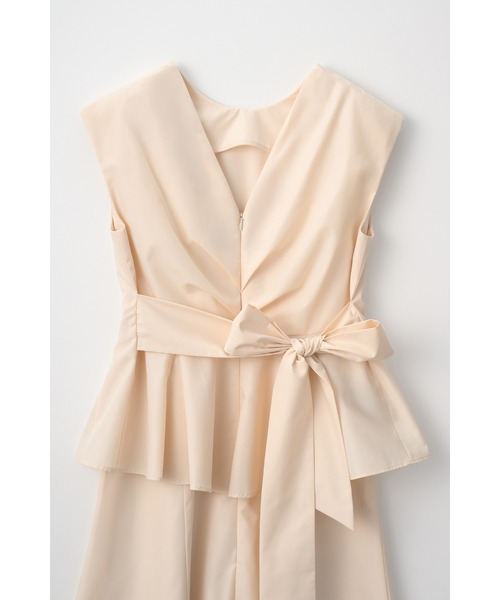 Estella.K ワンピース 「Audire×Estella.K」Staycation peplum dress
