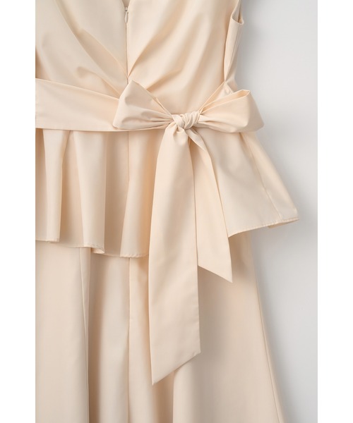 Estella.K ワンピース 「Audire×Estella.K」Staycation peplum dress