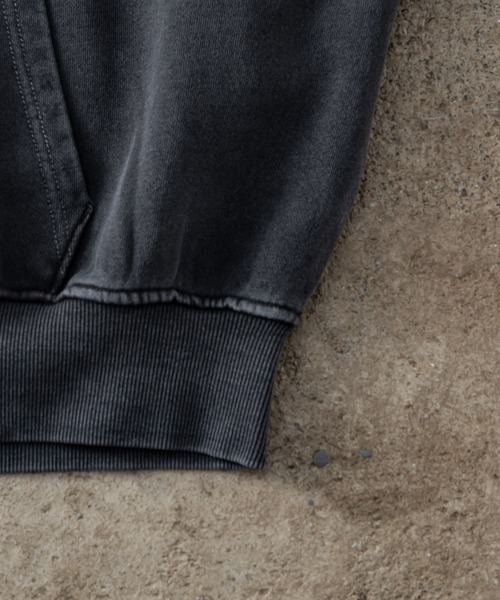 ADAMASTE ジップアップパーカー MEDIUM ダークグレー メンズ
