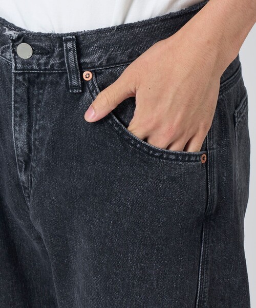 「Jieda」 デニムパンツ 2 ブラック メンズ_画像7