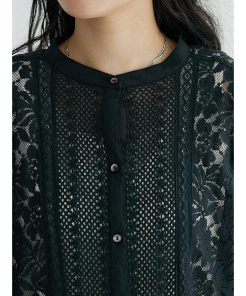 「CRAFT STANDARD BOUTIQUE」 長袖ワンピース FREE チャコールグレー レディース_画像7