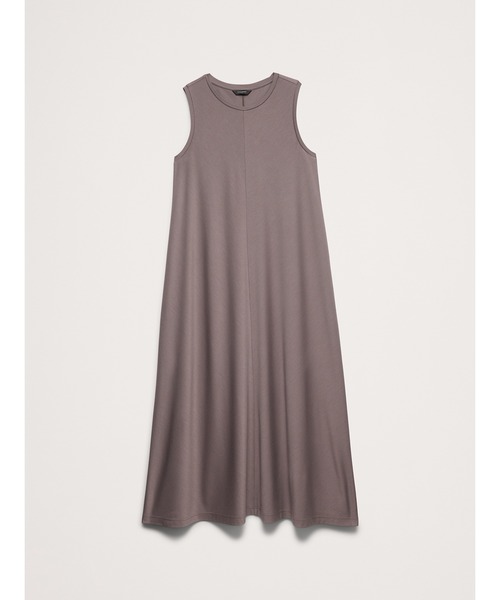 ワンピース BANANA REPUBLIC FACTORY STORE　　日本限定 ノースリーブ ニット マキシ トラペーズ ワンピースの画像
