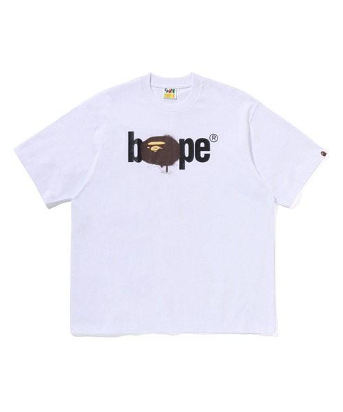 tシャツ GRAFFITI BAPE LOGO RELAXED FIT TEE TEE メンズ レディースの画像