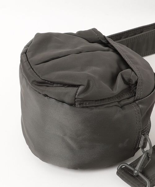 「beautiful people」 nylon twill ショルダーバッグ「PORTER二人三脚」 - 薄墨色 レディース