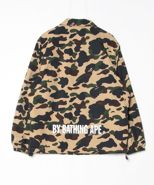 A BATHING APE（アベイシングエイプ） コーチジャケット M ベージュ