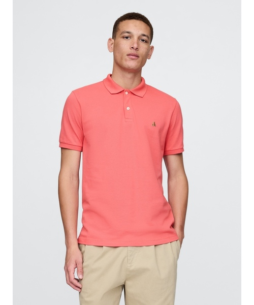 「GAP」 半袖ポロシャツ X-SMALL ホワイト メンズ_画像5