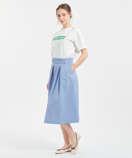 「MACKINTOSH PHILOSOPHY」 フラットパンプス M シルバー レディース_画像2