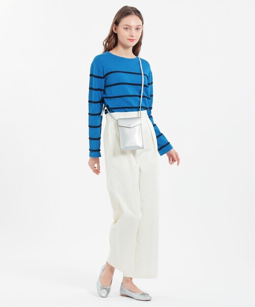 「MACKINTOSH PHILOSOPHY」 フラットパンプス M シルバー レディース_画像5