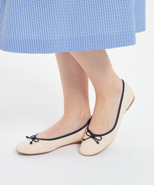 「MACKINTOSH PHILOSOPHY」 フラットパンプス M シルバー レディース_画像6
