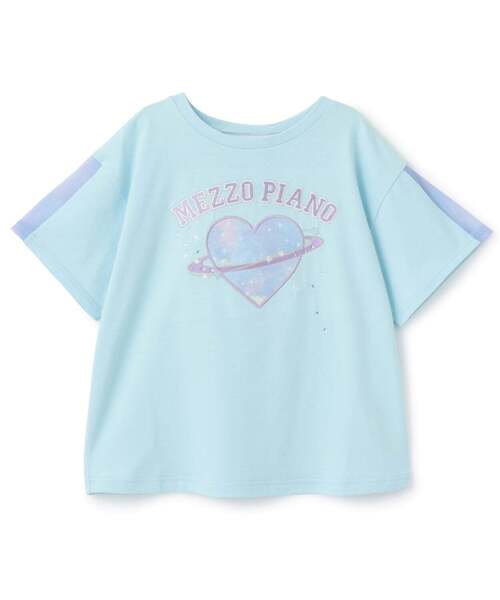 mezzo piano tシャツ 蓄光シャカシャカ 半袖Tシャツ「接触冷感