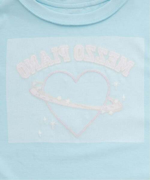 mezzo piano tシャツ 蓄光シャカシャカ 半袖Tシャツ「接触冷感