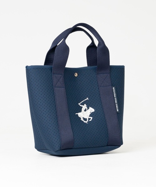「BEVERLY HILLS POLO CLUB」 ハンドバッグ FREE ネイビー レディース_画像5