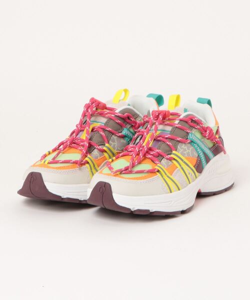 「Desigual」 ローカットスニーカー 24.0cm グリーン レディース_画像6