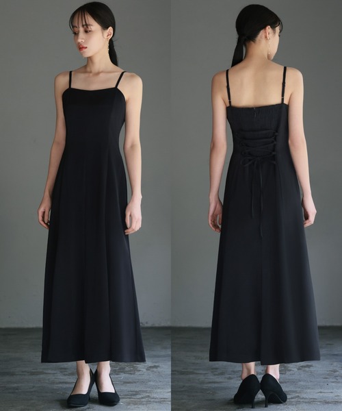「GIRL」 コンビワンピース S グレー レディース_画像3