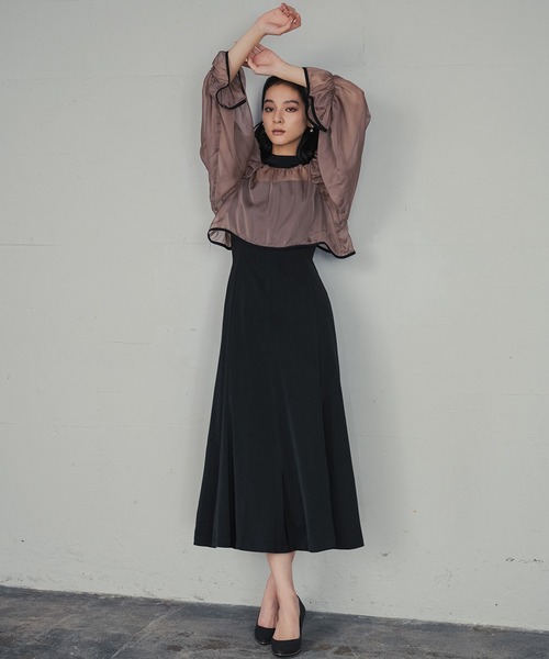 「GIRL」 コンビワンピース S グレー レディース_画像9