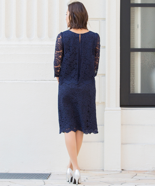 Kana セットアップ 総レース セットアップ 結婚式 お呼ばれ パーティー